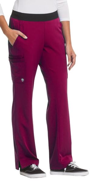 9500 HH Works Rachel Elastic Waist Pant Wine