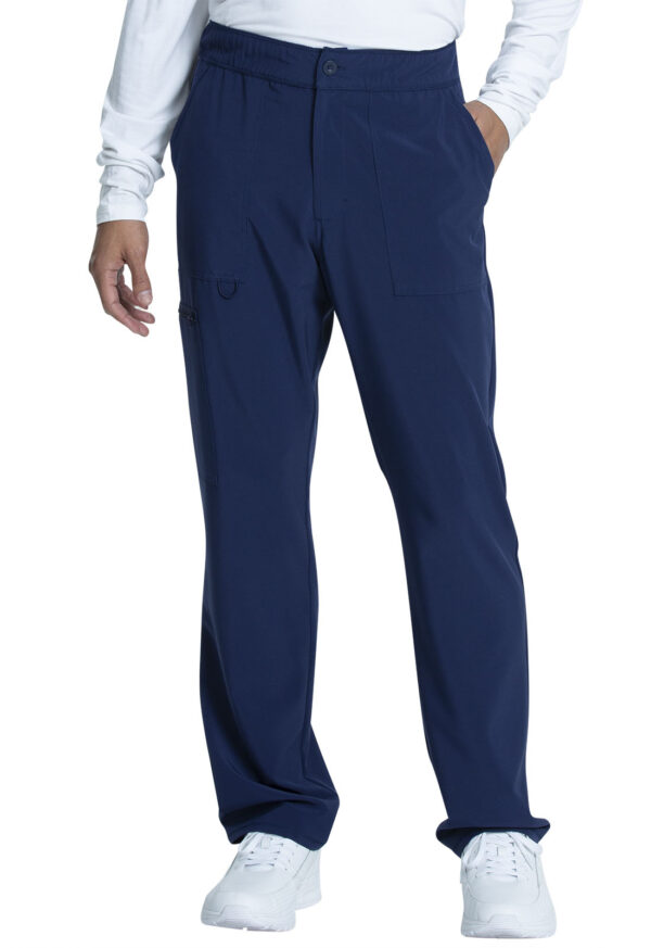CKA186 Allura Fly Front Cargo Pant Navy