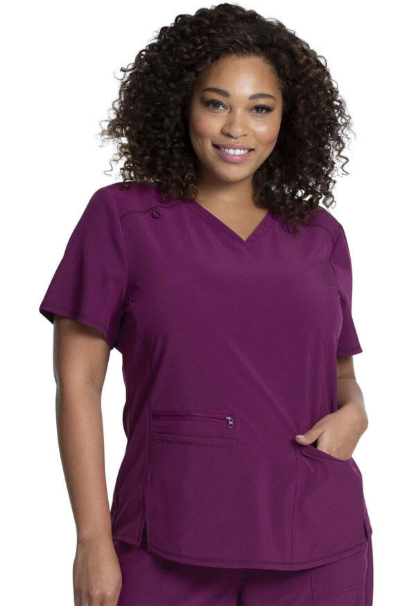 CKA685 Allura V-Neck Top Wine