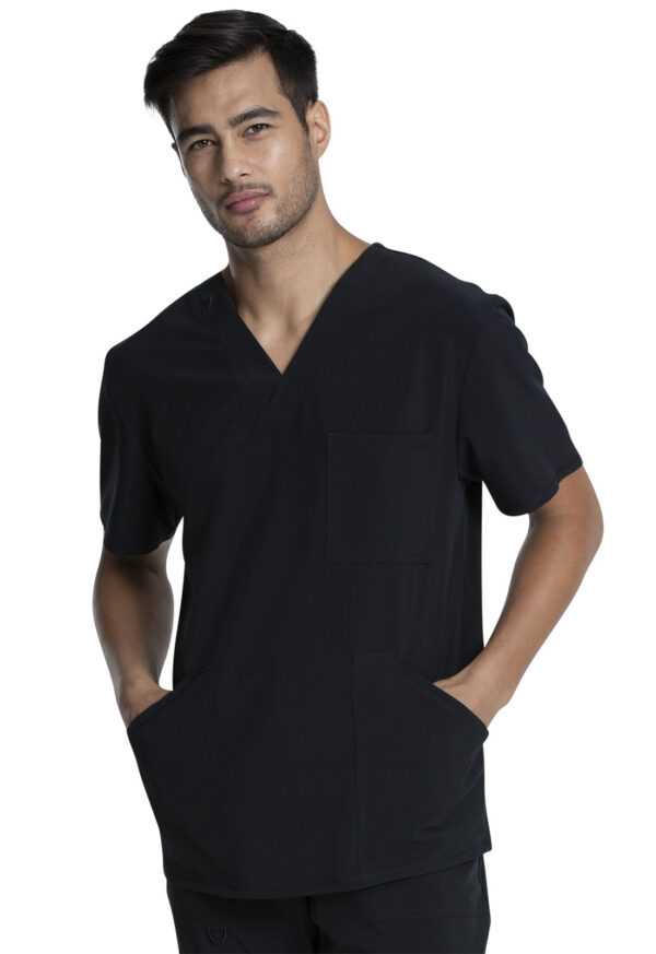 CKA686 Allura V-Neck Top Black