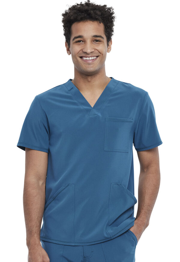 CKA686 Allura V-Neck Top Caribbean Blue