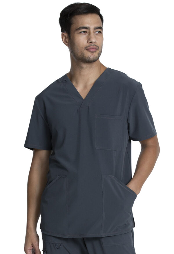 CKA686 Allura V-Neck Top Pewter
