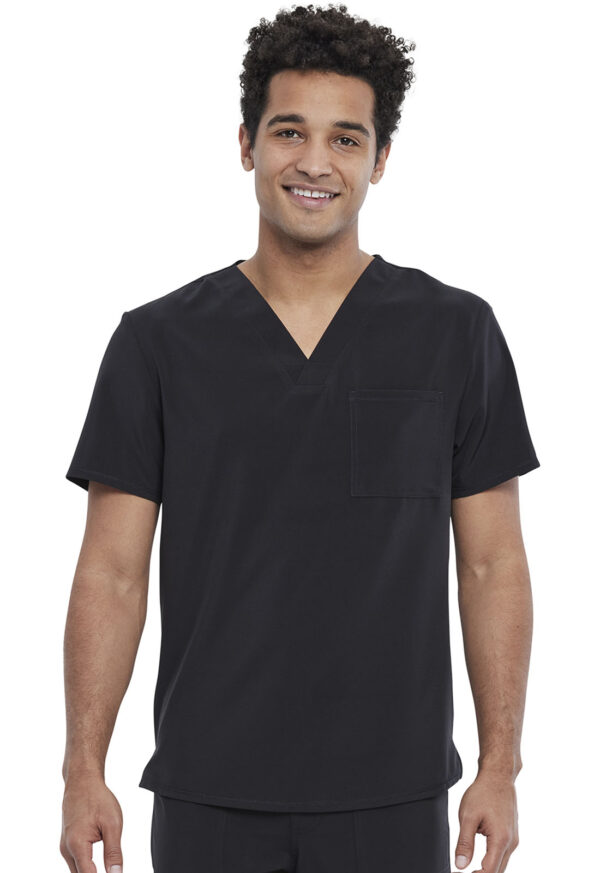 CKA689 Allura V-Neck Men's Tuckable Top Black