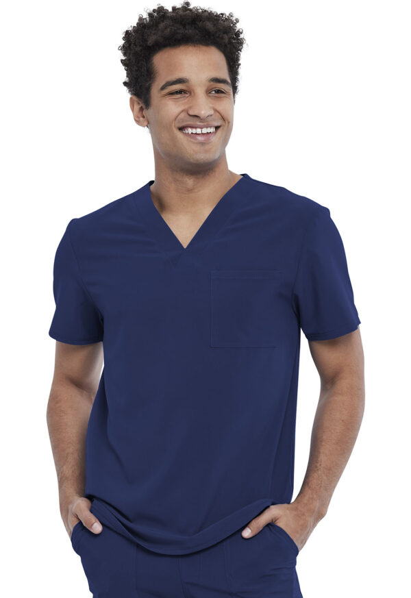 CKA689 Allura V-Neck Men's Tuckable Top Navy