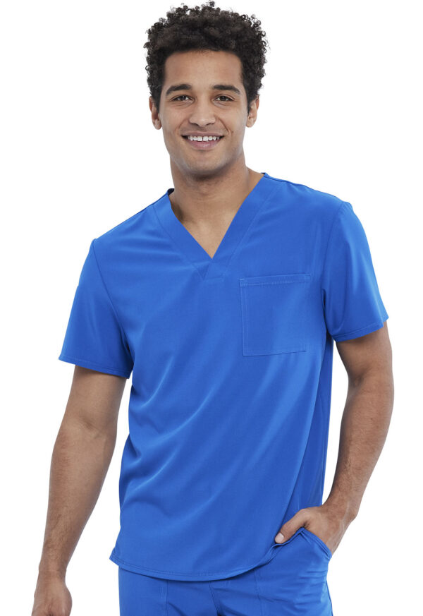 CKA689 Allura V-Neck Men's Tuckable Top Royal