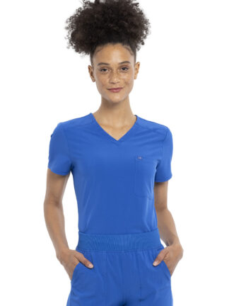 CKA690 Allura V-Neck Tuckable Top Royal