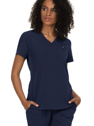 1010 Koi Next Gen Ready To Work 1 Pocket Top Navy