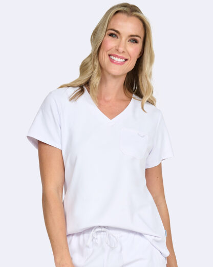 1169 Zavate Studio Elevate Tuck-In Top White