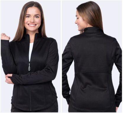 2023 Ava Therese Megan Bonded Fleece Jacket Black