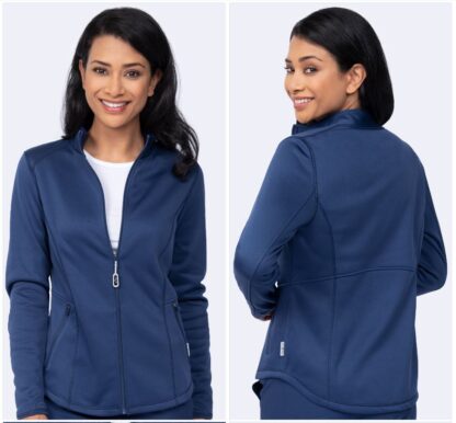 2023 Ava Therese Megan Bonded Fleece Jacket Navy