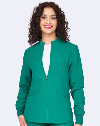 2056 Zavate Studio Comfort Warm Up Jacket Hunter
