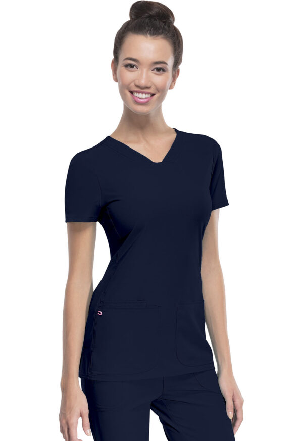 20710 HeartSoul V-Neck Top Navy