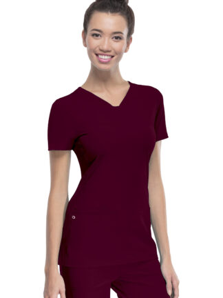 20710 HeartSoul V-Neck Top Wine
