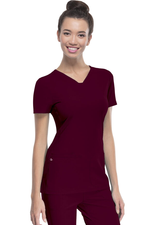 20710 HeartSoul V-Neck Top Wine
