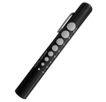 210 Pupil Gauge Disposable Penlight