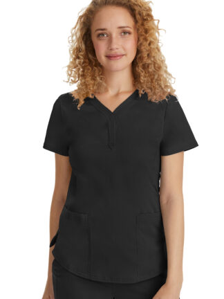 2167 Purple Label Jane Top Black