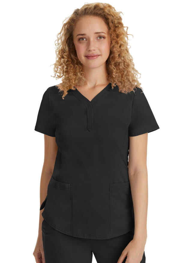 2167 Purple Label Jane Top Black