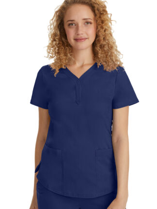 2167 Purple Label Jane Top Navy