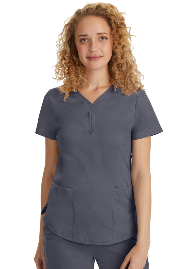 2167 Purple Label Jane Top Pewter
