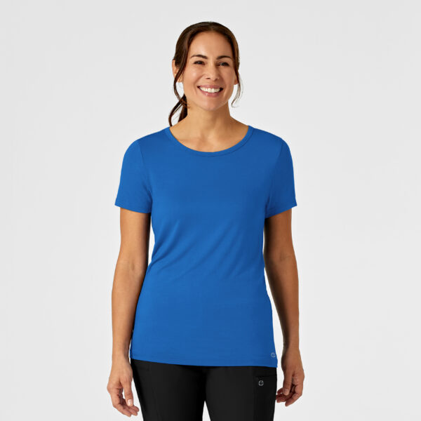 2209 Wink Wink Silky Short Sleeve Tee Royal