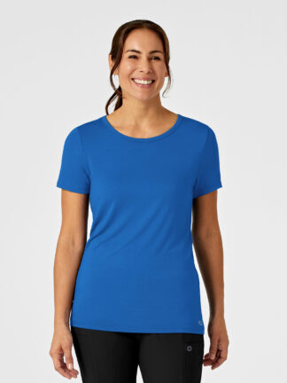 2209 Wink Wink Silky Short Sleeve Tee Royal