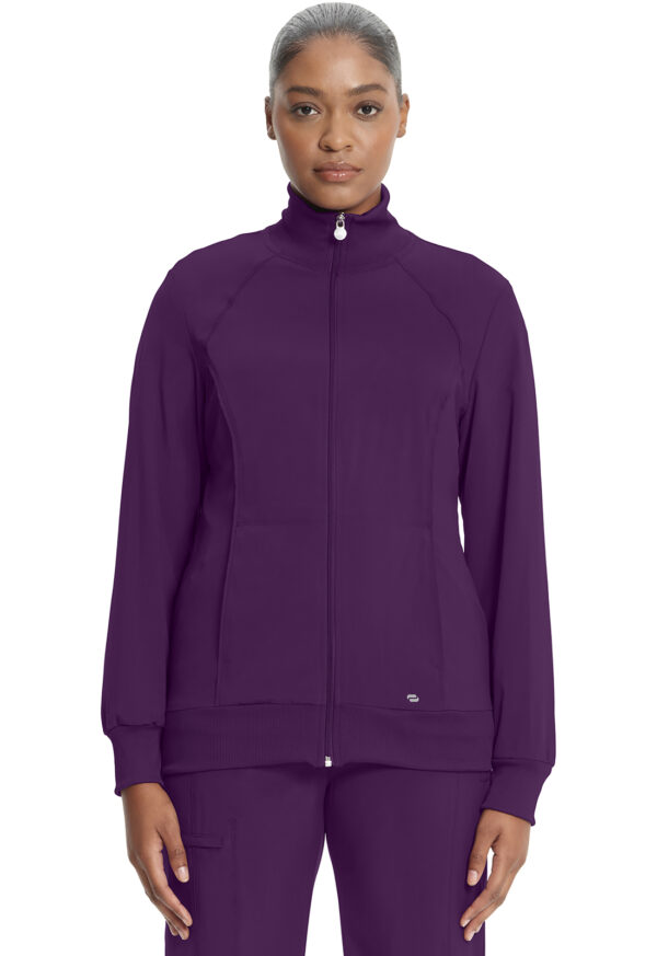 2391A Infinity Warm-Up Jacket Eggplant
