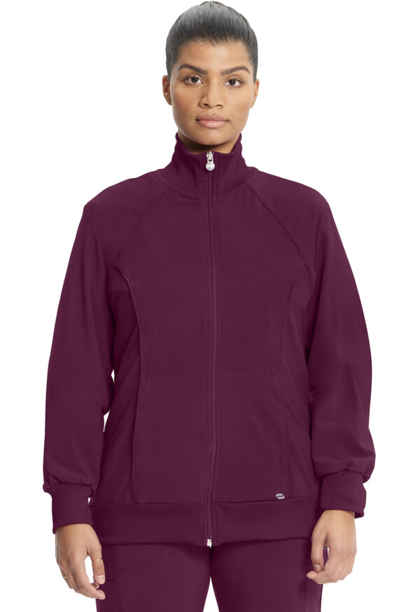 2391A Infinity Warm-Up Jacket Wine