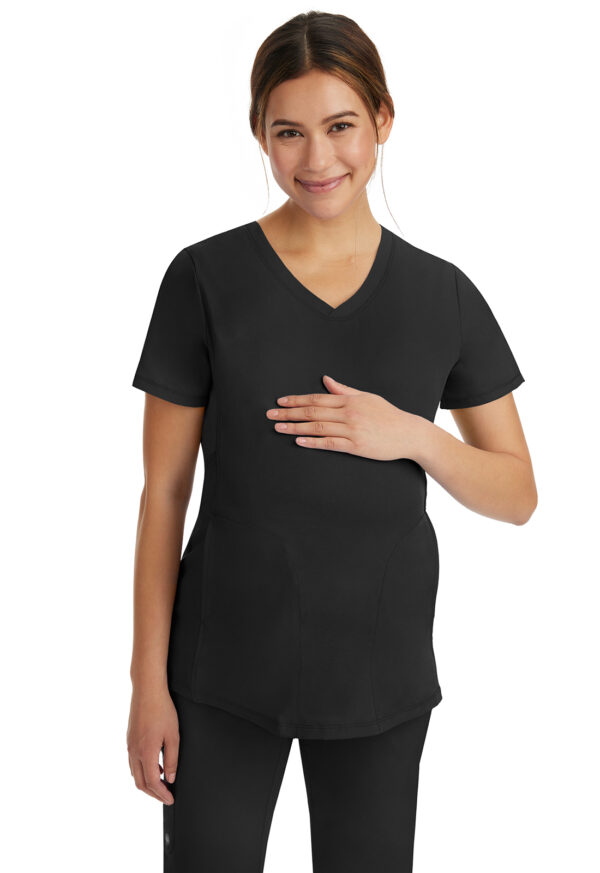 2510 Maternity Mila Maternity Top Black