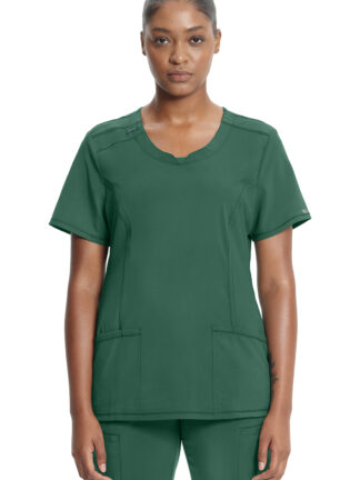2624A Infinity Round Neck Top Hunter