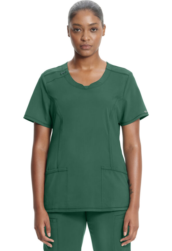 2624A Infinity Round Neck Top Hunter