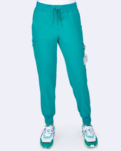 3060 Zavate Studio Refined Jogger Pant Teal Blue