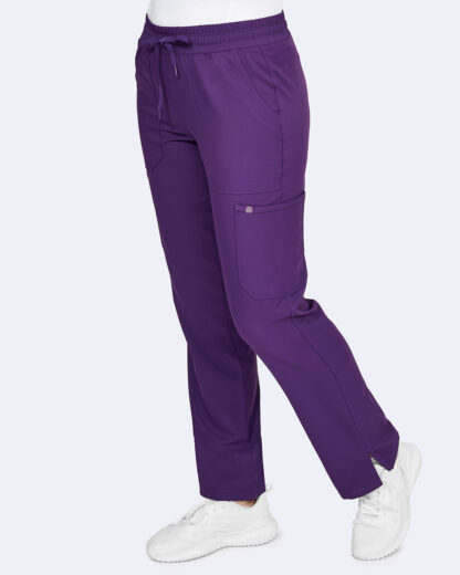 3063 Zavate Studio Energy Straight Leg Pant Eggplant