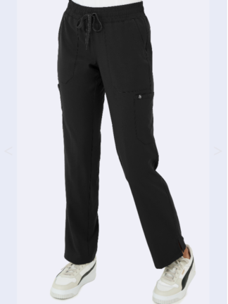 3063 Zavate Studio Energy Straight Leg Pant Black