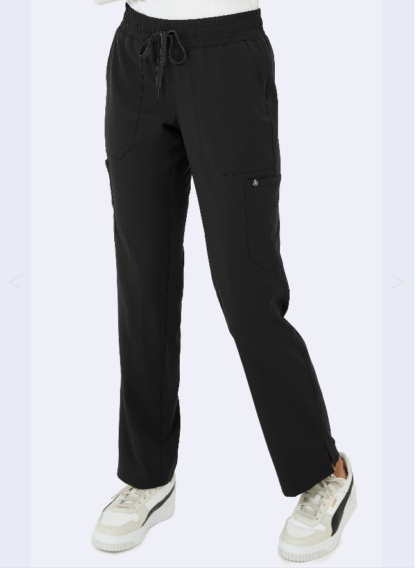 3063 Zavate Studio Energy Straight Leg Pant Black