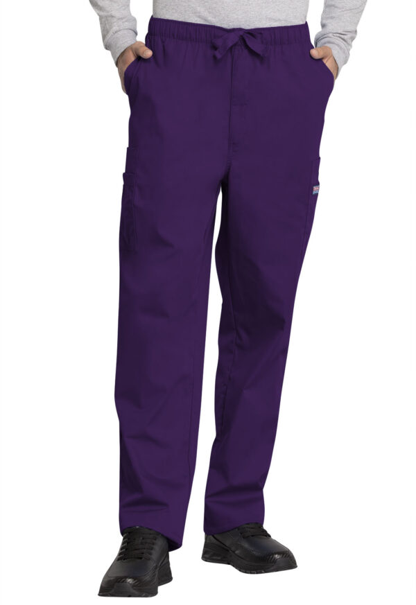 4000 Originals Fly Front Drawstring Pant Eggplant