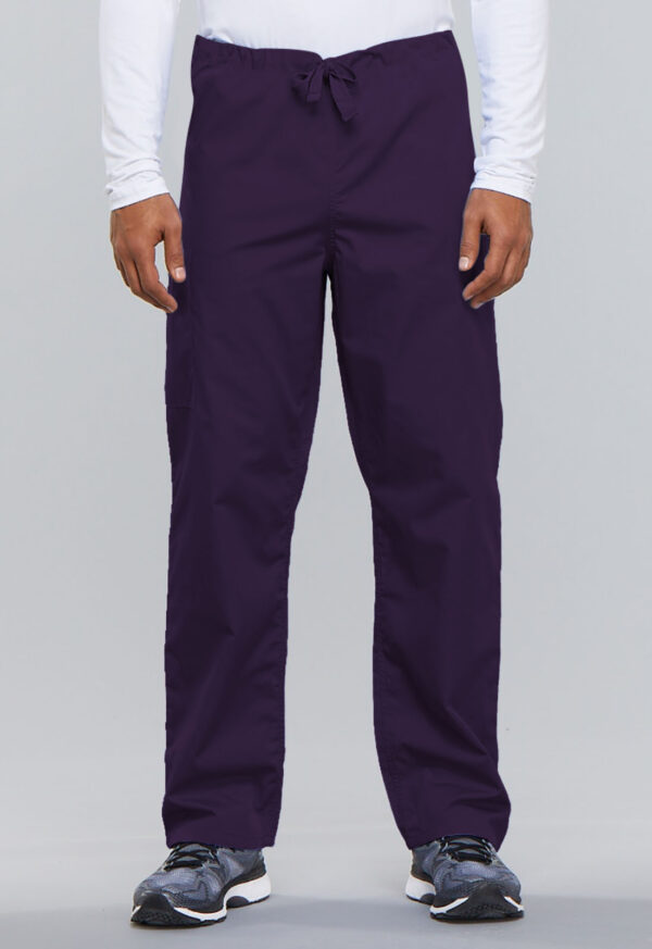 4100 Originals Unisex Drawstring Cargo Pant Eggplant