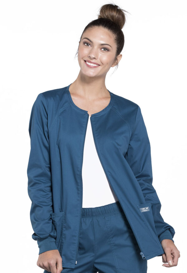 4315 Core Stretch Warm-Up Jacket Caribbean Blue