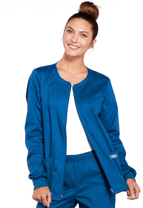 4315 Core Stretch Warm-Up Jacket Royal