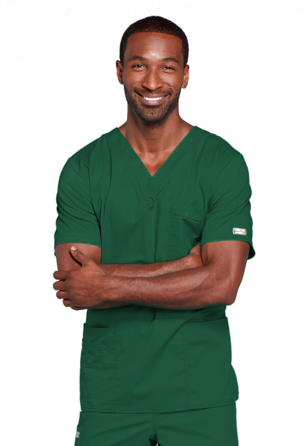 4725 Core Stretch Unisex V-Neck Top Hunter