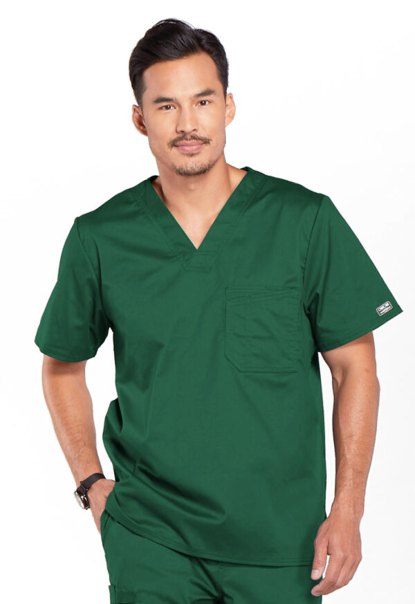 4743 Core Stretch Men's V-Neck Top Hunter