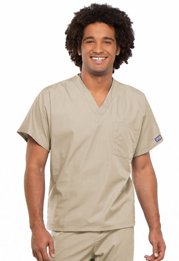 4777 Originals Unisex 1 Pocket V-Neck Tunic Khaki