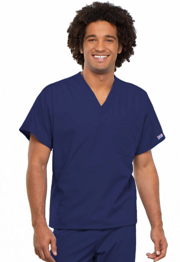 4777 Originals Unisex 1 Pocket V-Neck Tunic Navy