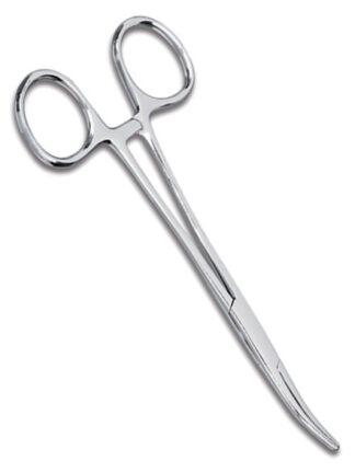 501 5.5" Kelly Forceps (Curved Blade)