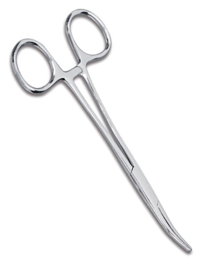 501 5.5" Kelly Forceps (Curved Blade)