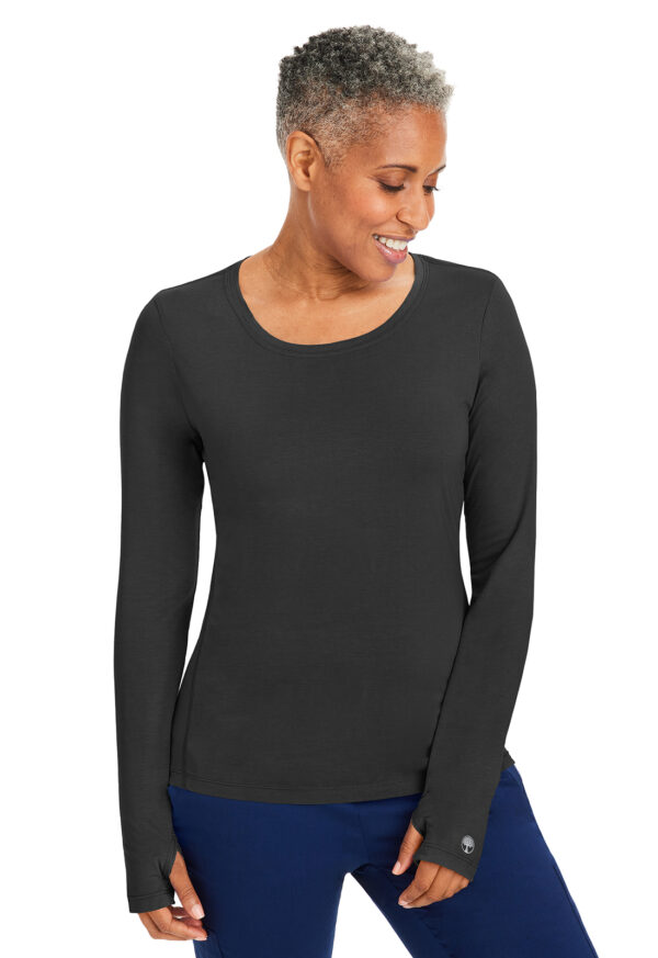 5051 Healing Hands Mackenzie Tee Black