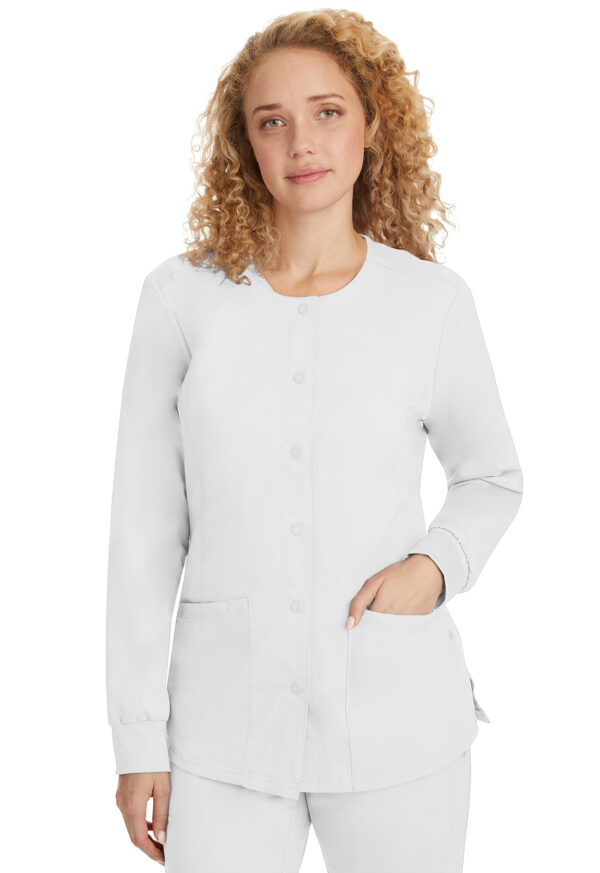 5063 Purple Label Daisy Jacket White