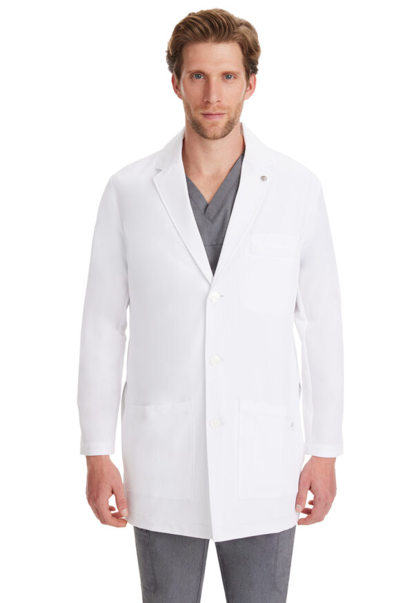 5100 Labcoats Logan Labcoat White