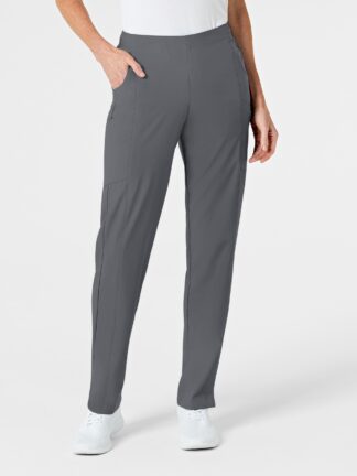 5155 W123 Full Elastic Pant Pewter
