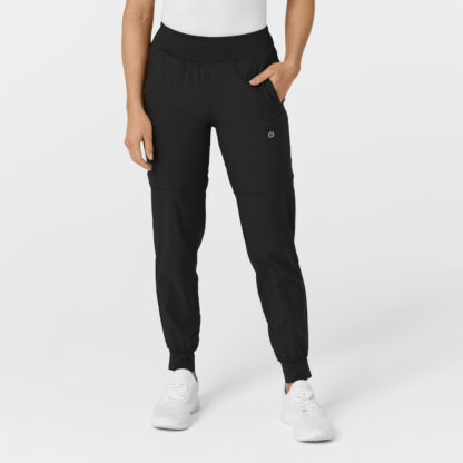 5555 W123 Drawstring Pant Black