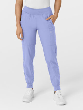 5555 W123 Drawstring Pant Ceil Blue